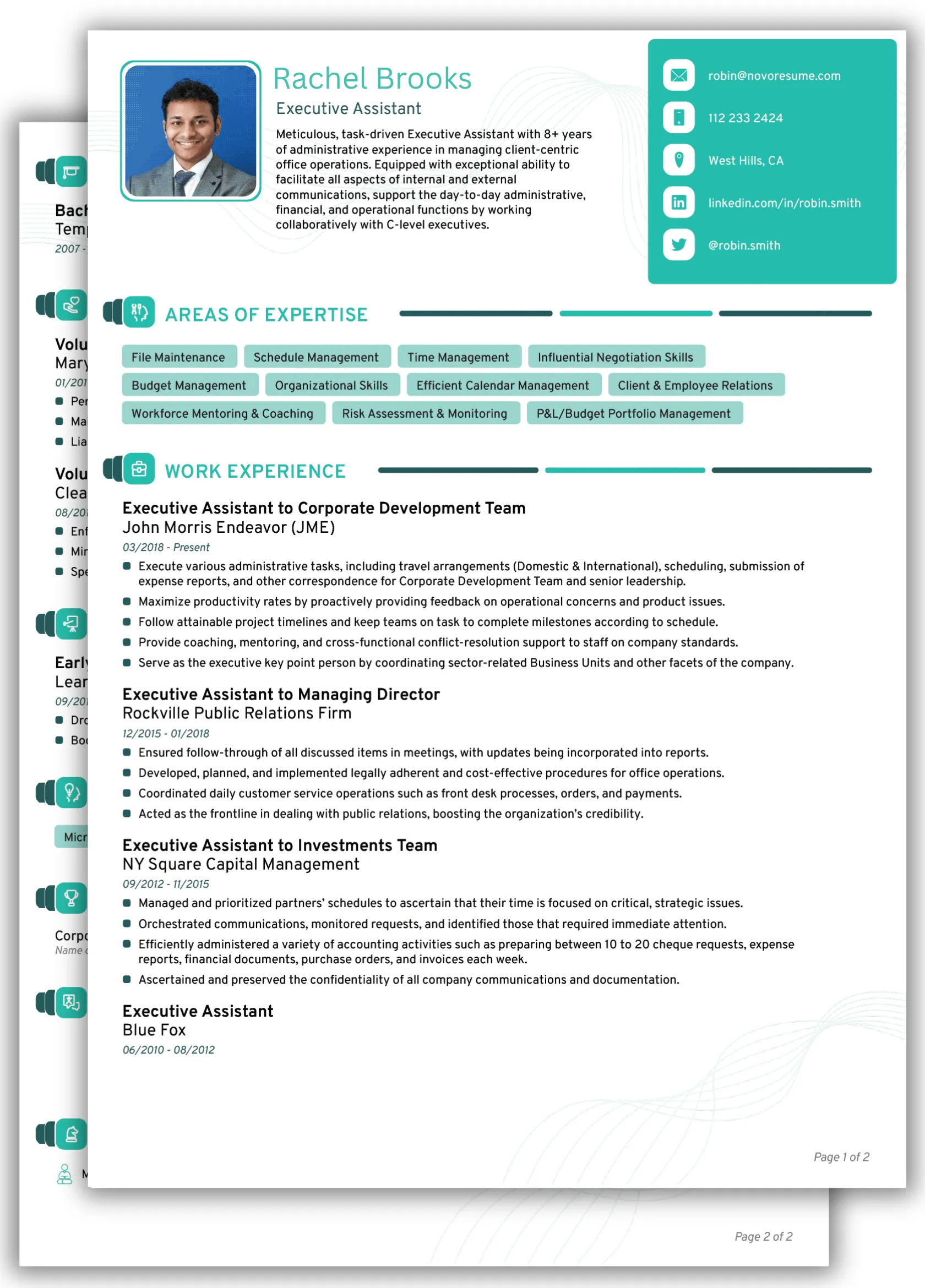 IT CV Template